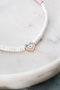Heliophilia Silver Collar Multicolor con Colgante de Aleación